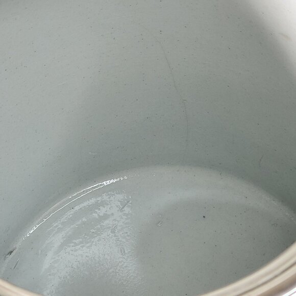 Antique Wedgwood Biscuit or Ice Barrel - Blue & White Jasperware - Picture 9 of 9